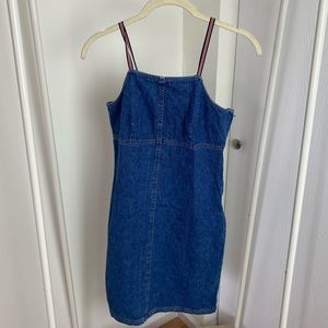 Y2K American Eagle Denim Mini Dress | Size 2